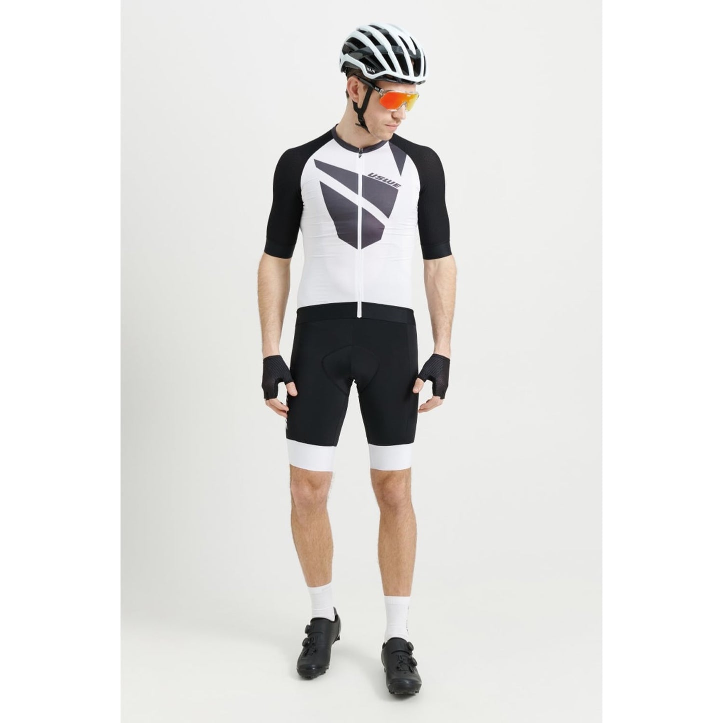 Camisola de manga curta USWE SKARP GRAVEL Branco