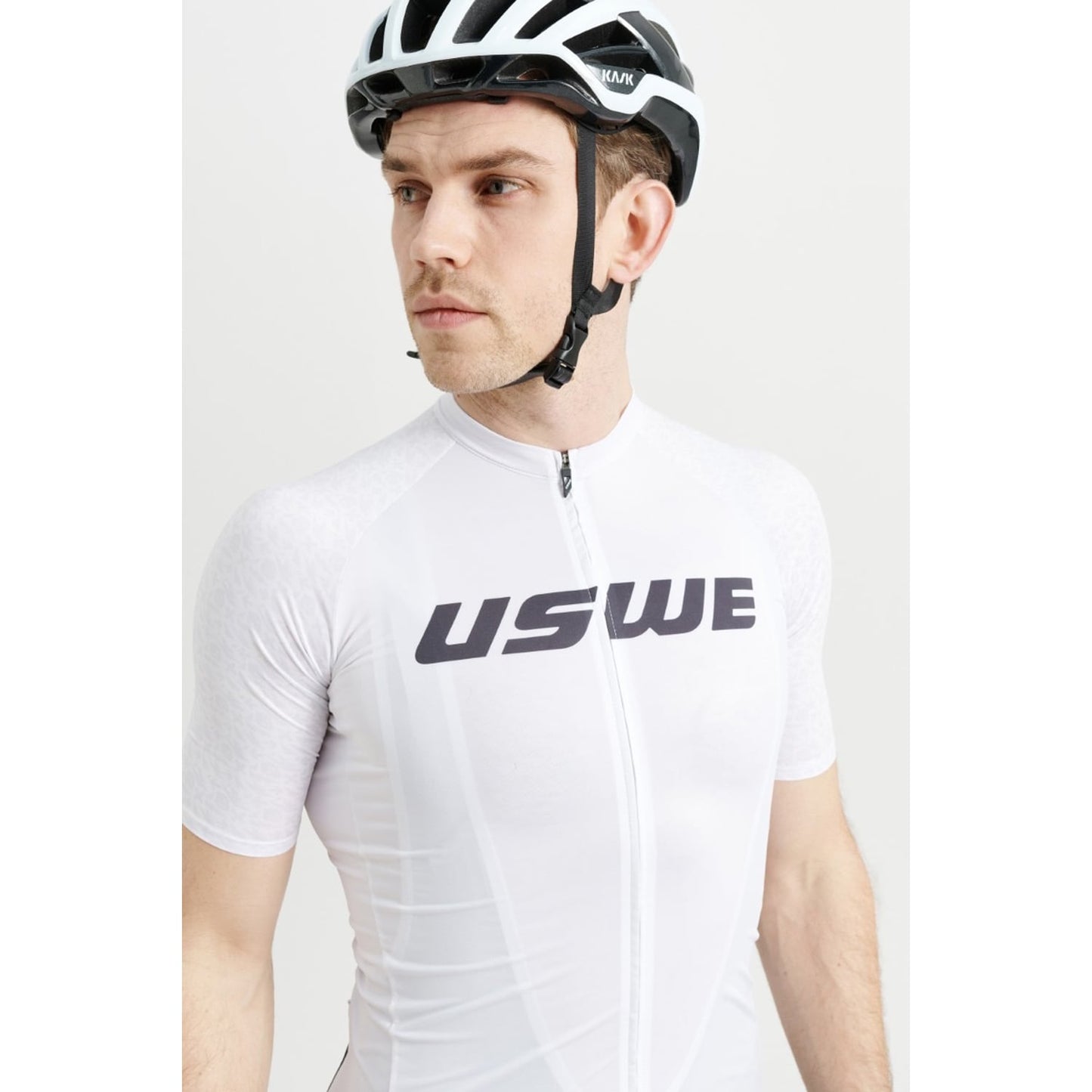 USWE GRUS GRAVEL Camisola de manga curta branca