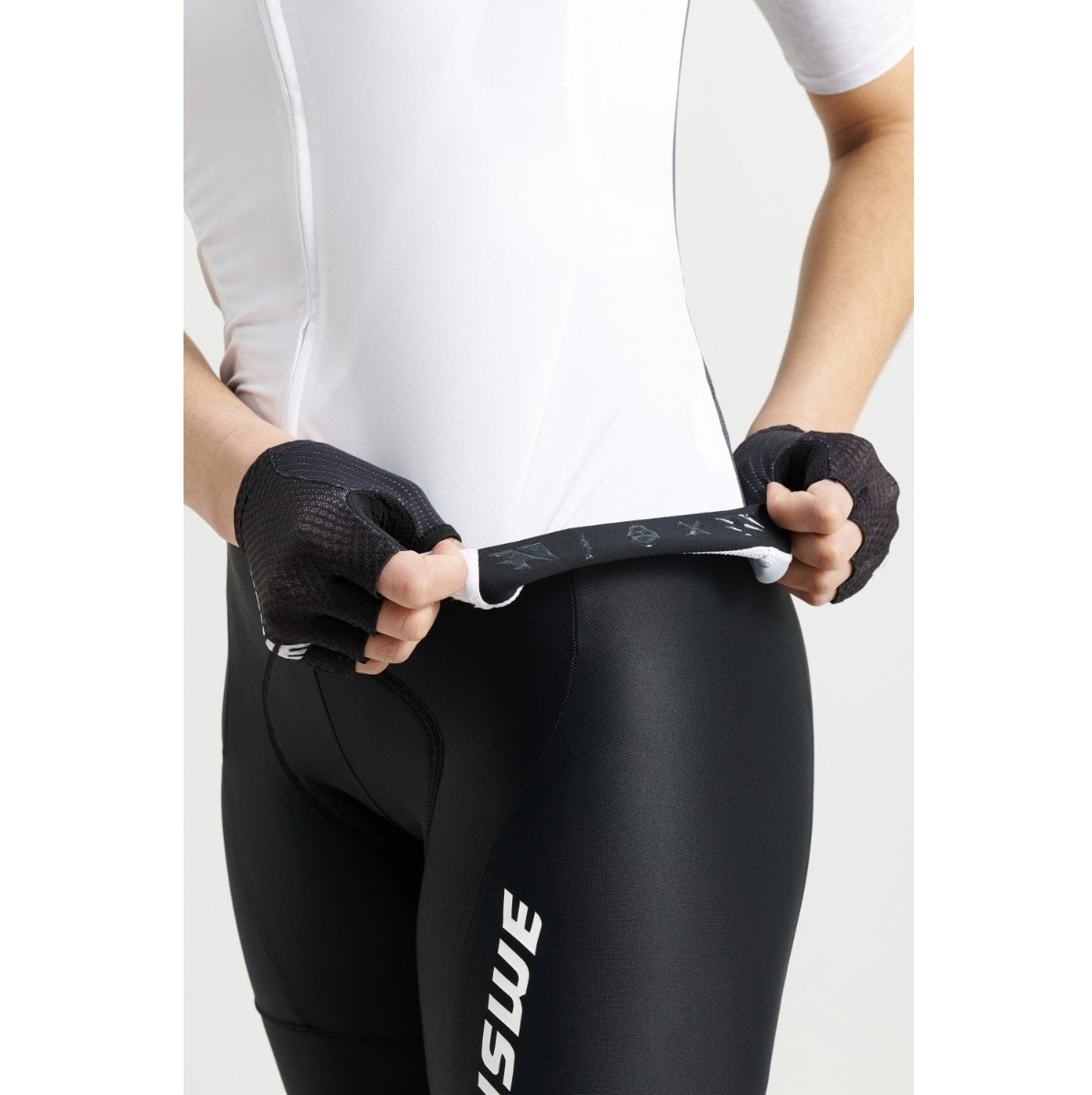 Camisola de manga curta USWE GRUS GRAVEL para mulher Branco