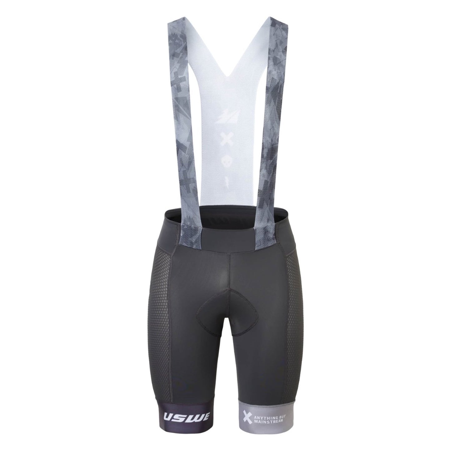 USWE VENT GRAVEL Bib Tight Preto/Cinza