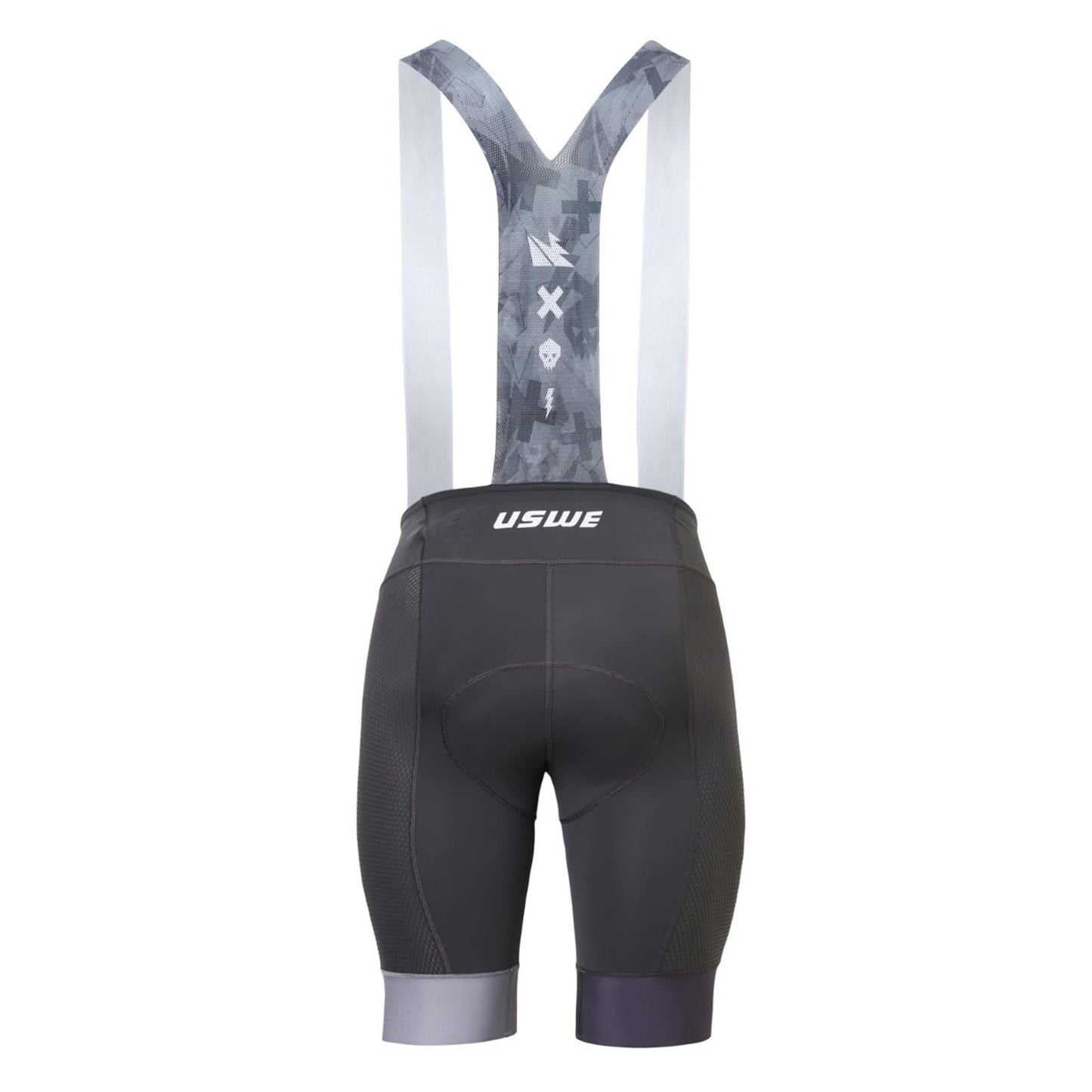 USWE VENT GRAVEL Bib Tight Preto/Cinza