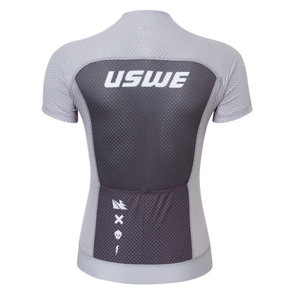Maillot de Mangas Curtas USWE VENT GRAVEL Preto