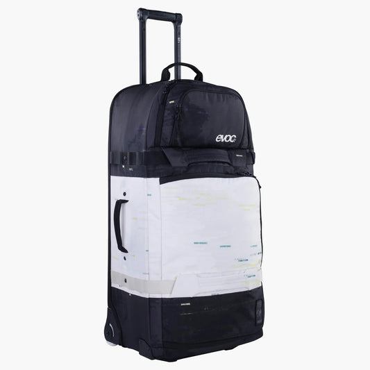 Mala EVOC WORLD TRAVELLER 125L Preto/branco