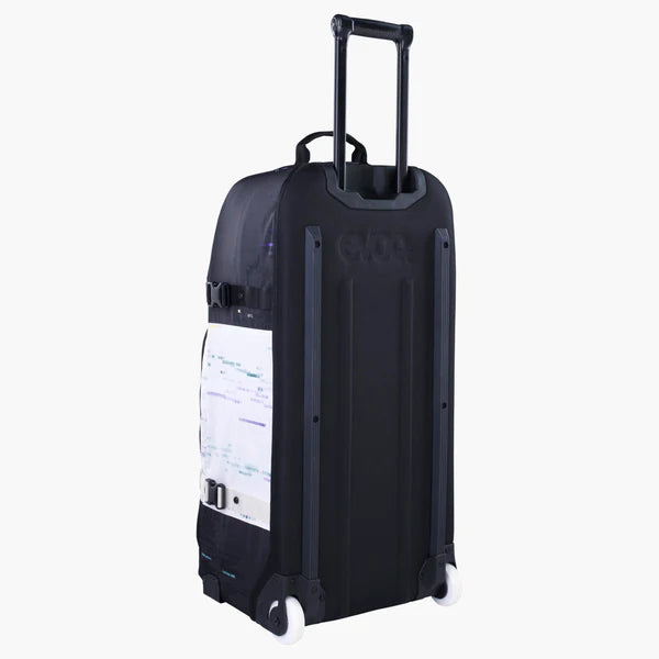 Mala EVOC WORLD TRAVELLER 125L Preto/branco