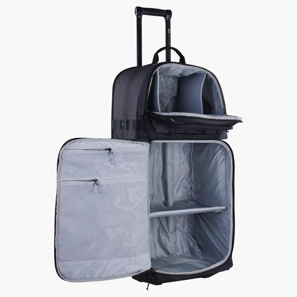 Mala EVOC WORLD TRAVELLER 125L Preto/branco