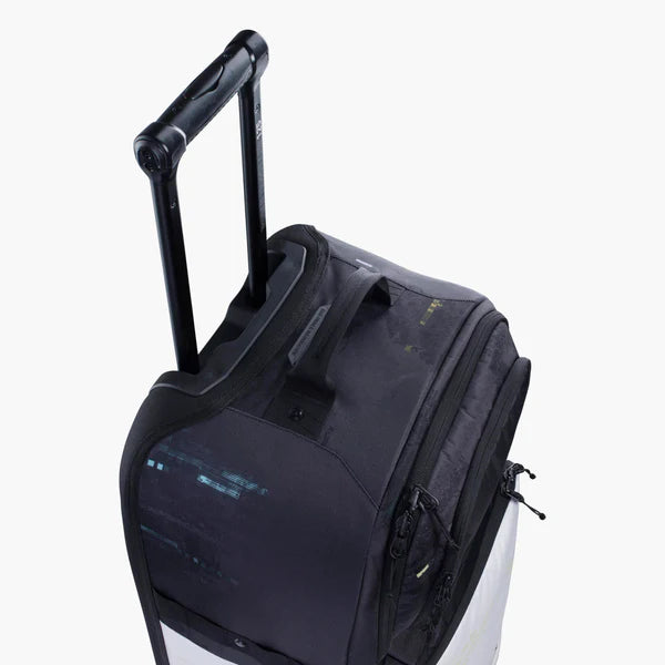 Mala EVOC WORLD TRAVELLER 125L Preto/branco