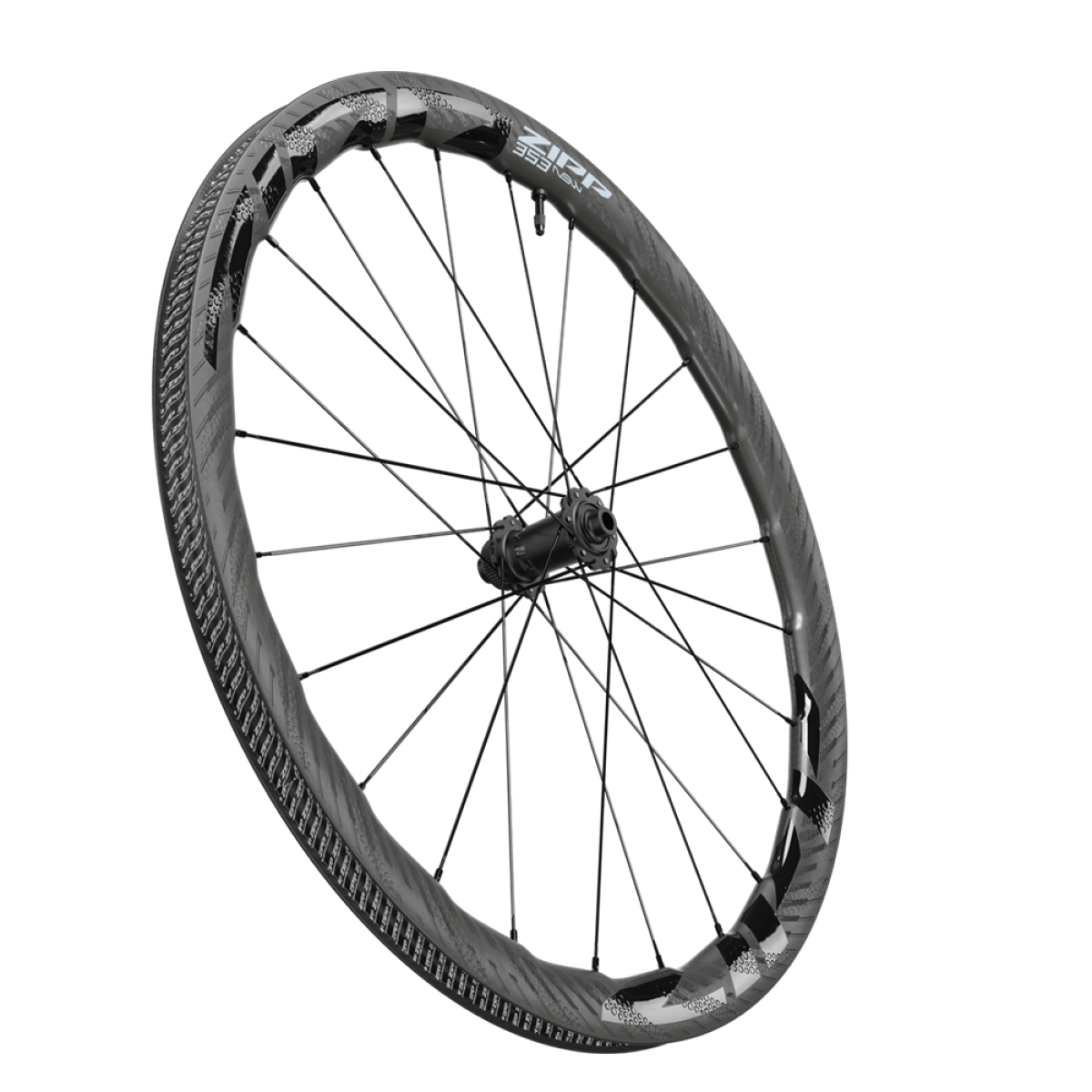 Roda dianteira ZIPP 353 NSW DISC para pneus Tubeless (Center Lock)