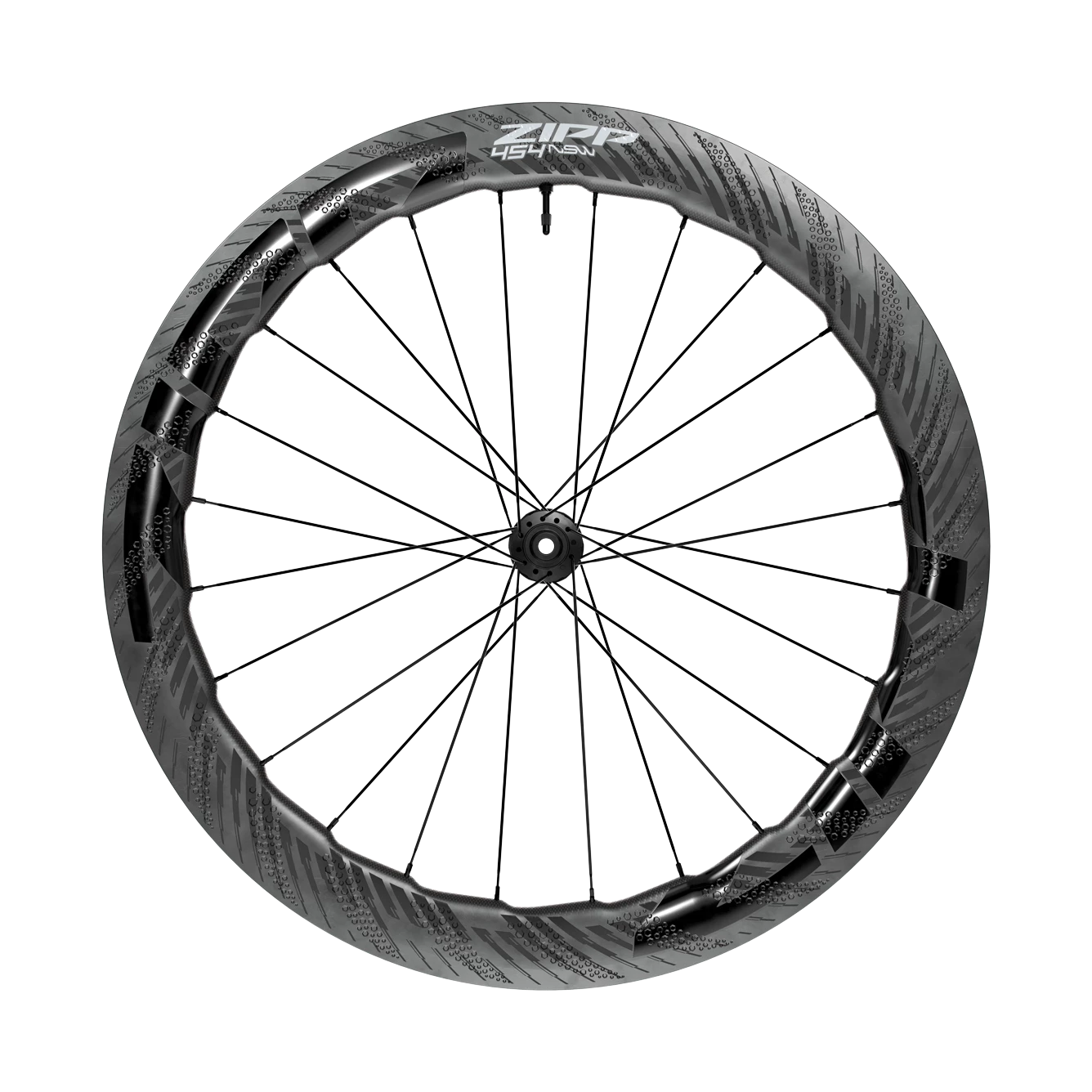 Roda dianteira ZIPP 454 NSW 2026 Tubeless Ready (Center Lock)