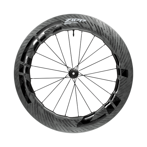 Par de rodas ZIPP 858 NSW DISC Tubeless Ready (bloqueio central)