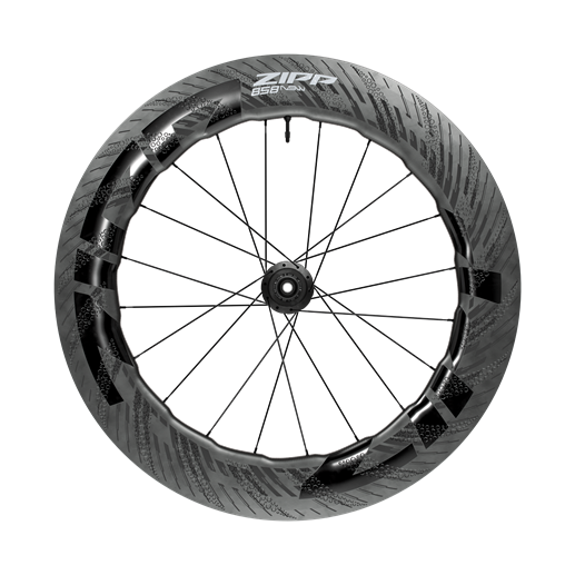 Par de rodas ZIPP 858 NSW DISC Tubeless Ready (bloqueio central)