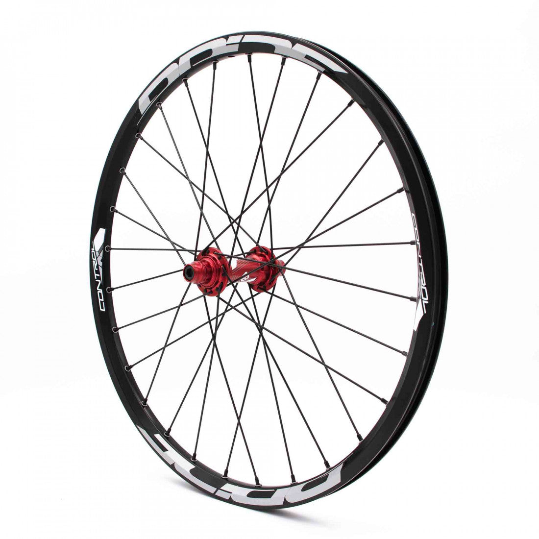 Par de Rodas PRIDE 20" (451mm) Control V1 Disc Eixos 10/15mm Vermelho