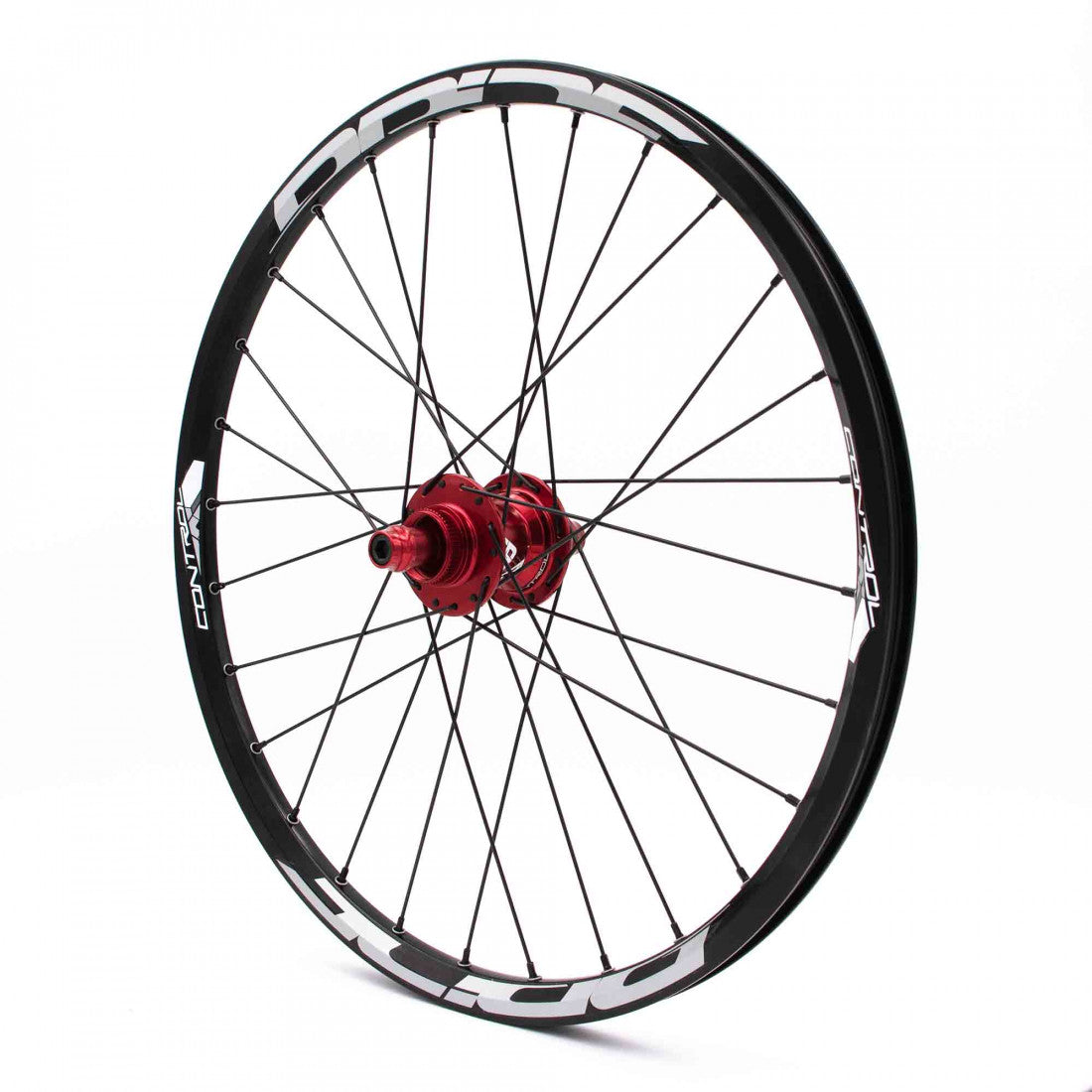Par de Rodas PRIDE 20" (451mm) Control V1 Disc Eixos 10/15mm Vermelho