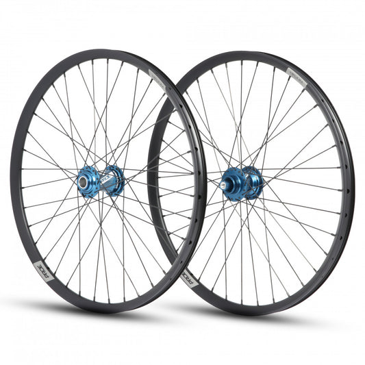 Par de Rodas PRIDE 24" (507mm) Control V1 Helium Disc Eixos 20/10mm Azul