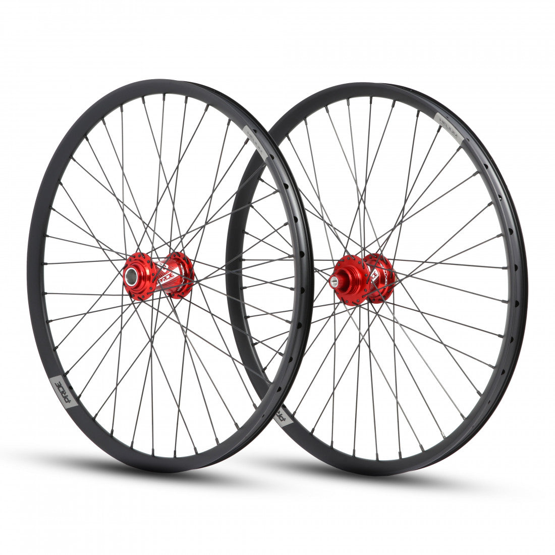 Par de Rodas PRDIE 24" (507mm) Control V1 Helium Disc Eixos 20/10mm Vermelho