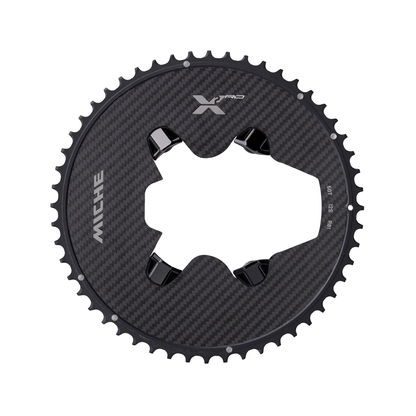 Prato Exterior 12V MICHE X2 RD R81 para Shimano R8100 Sensor de Potência