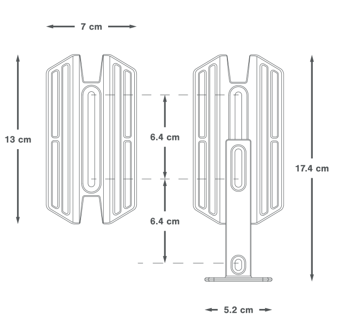Suporte universal APIDURA CARGO CAGE