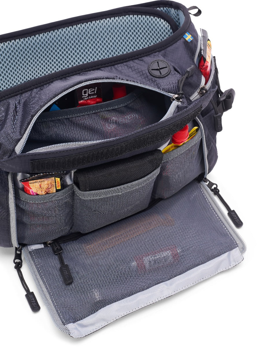 Mochila tipo bolsa de cintura USWE ZULO WINTER 2 L Preta